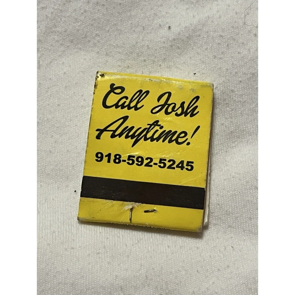 Fletcher Bail Bonds Matchbook Tulsa Oklahoma Vintage Advertising 918 Phone